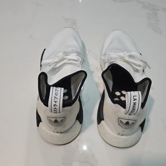 Adidas NMD R1 White W/Black - Picture 6 of 6